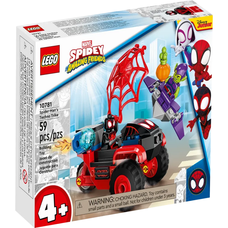 LEGO 10781 Marvel Miles Morales Spider-Man’s Techno Trike