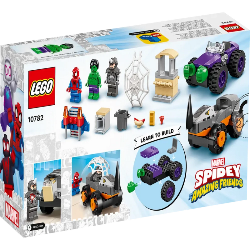 LEGO 10782 Marvel Hulk vs. Rhino Truck Showdown