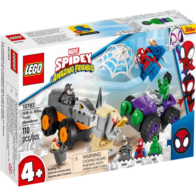 LEGO 10782 Marvel Hulk vs. Rhino Truck Showdown