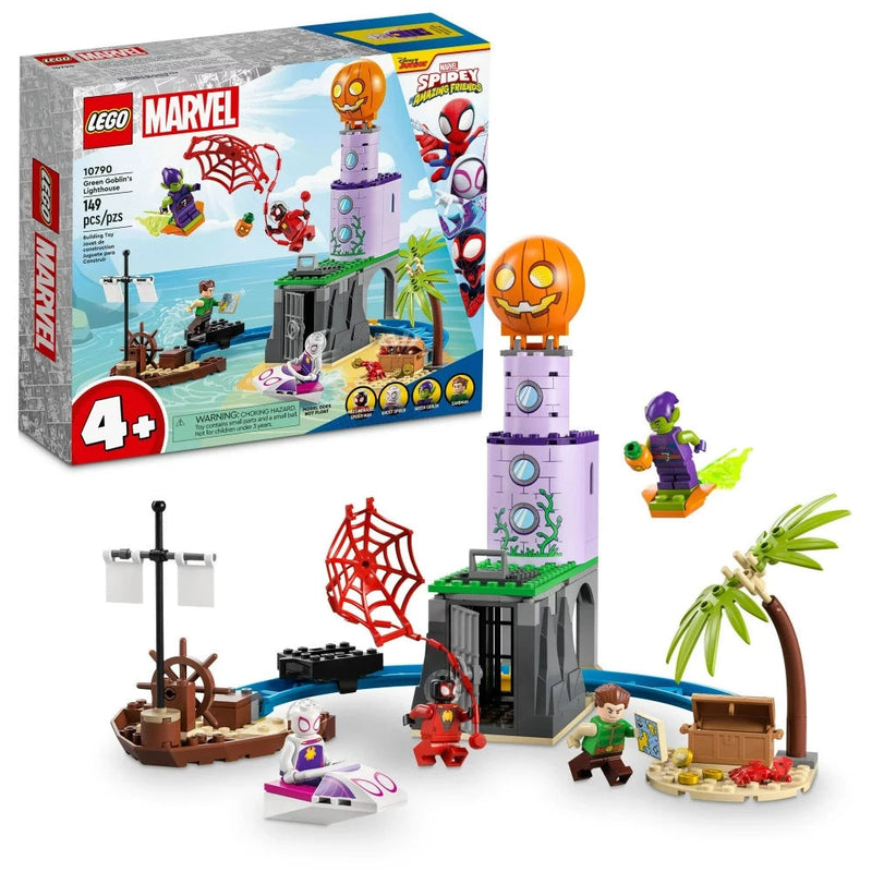 LEGO 10790 Marvel Team Spidey At Green Goblin's Lighthouse (149 Pieces)
