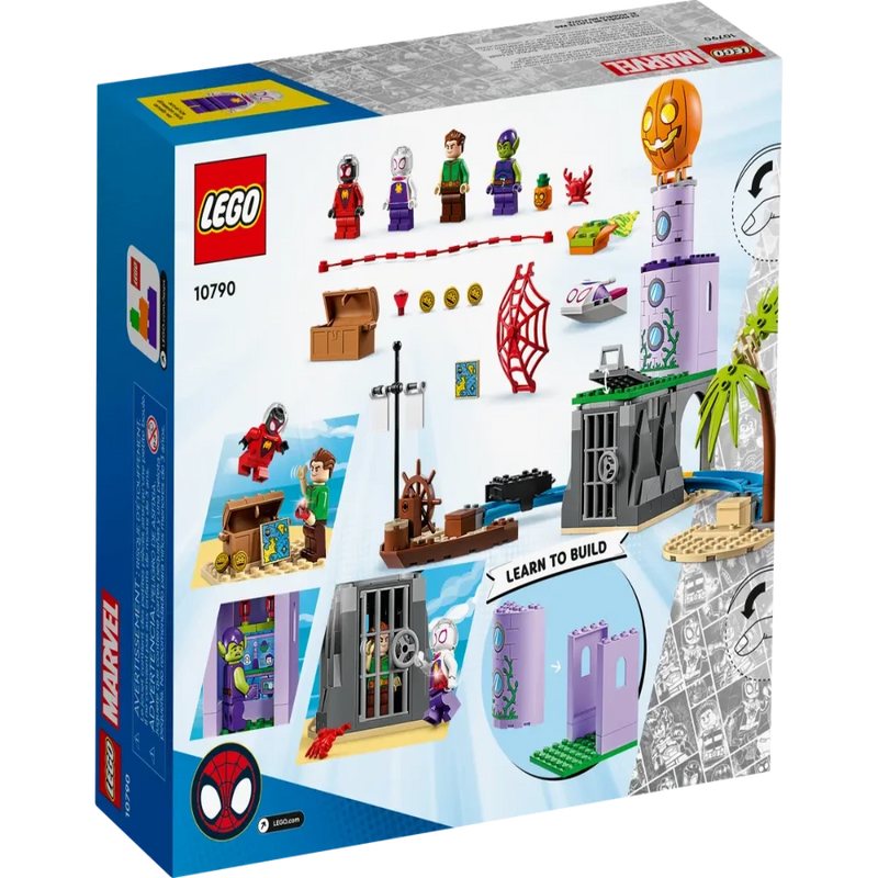 LEGO 10790 Marvel Team Spidey At Green Goblin's Lighthouse (149 Pieces)
