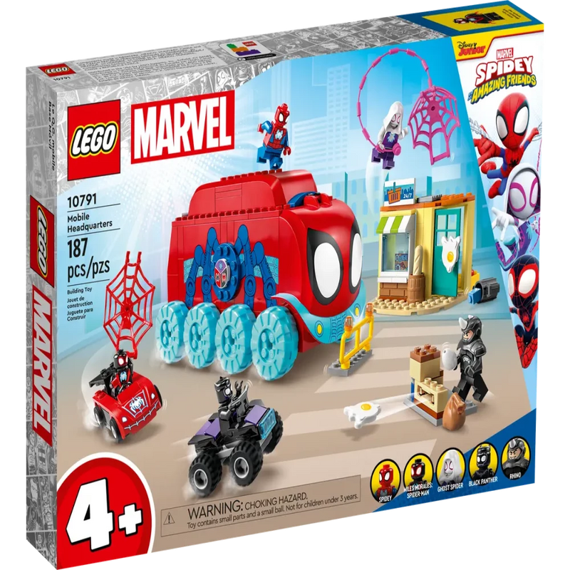 LEGO 10791 Marvel Team Spidey's Mobile Headquarters (187 Pieces)