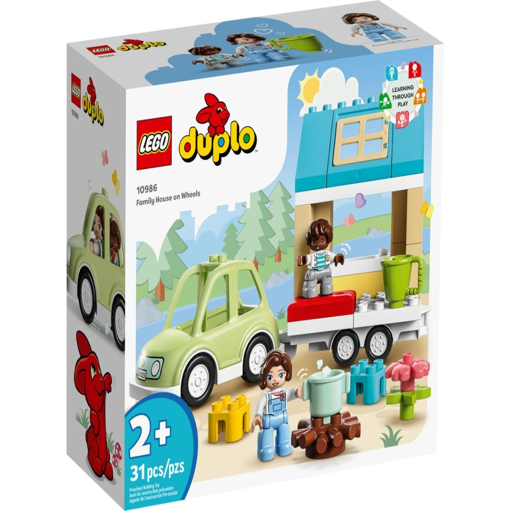 LEGO DUPLO 3 in 1 Family House Set with Toy Car - Imagination