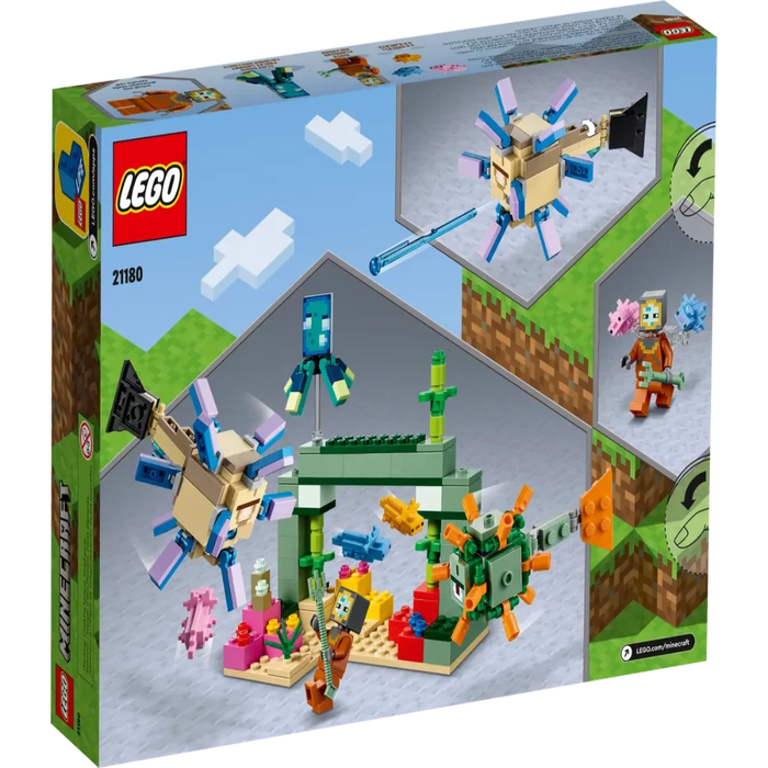 LEGO 21180 Minecraft The Guardian Battle - 255 Pieces — Toycra