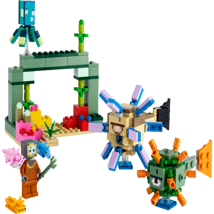 LEGO 21180 Minecraft The Guardian Battle - 255 Pieces — Toycra