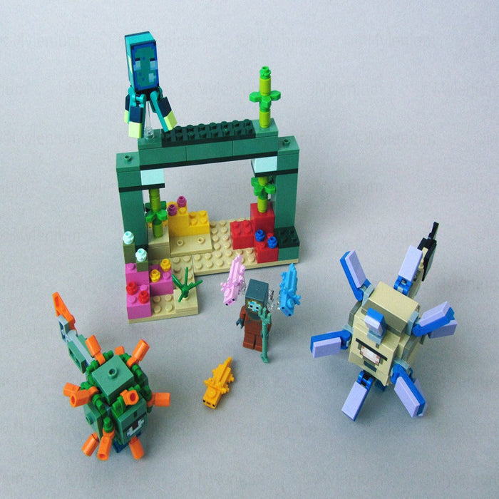 LEGO 21180 Minecraft The Guardian Battle - 255 Pieces — Toycra