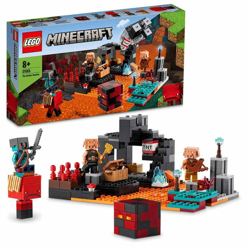 LEGO 21185 Minecraft The Nether Bastion - 300 Pieces-Construction-LEGO-Toycra