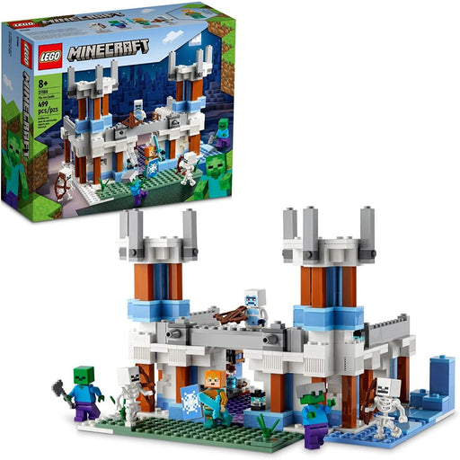 LEGO 21186 Minecraft The Ice Castle - 499 Pieces-Construction-LEGO-Toycra