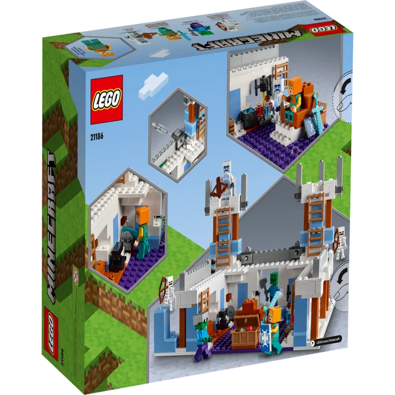 LEGO 21186 Minecraft The Ice Castle - 499 Pieces