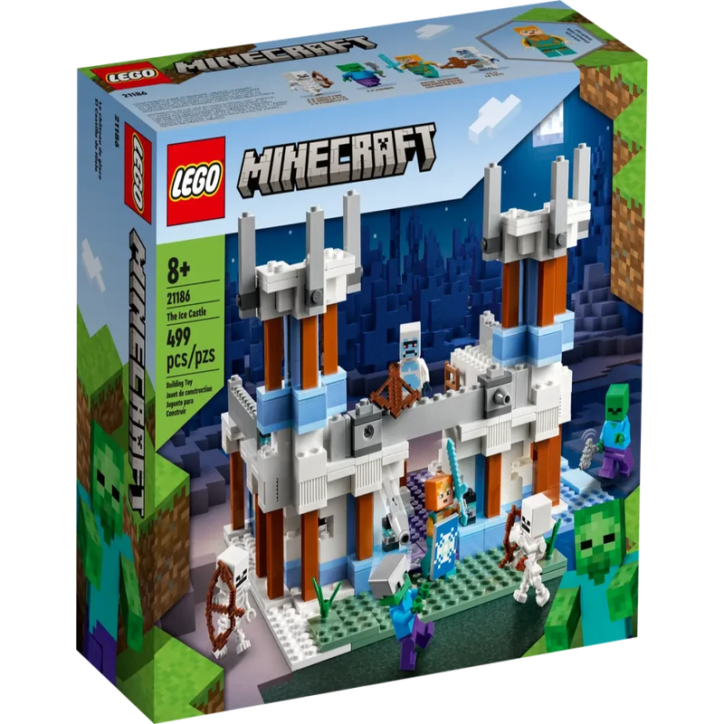 LEGO 21186 Minecraft The Ice Castle - 499 Pieces