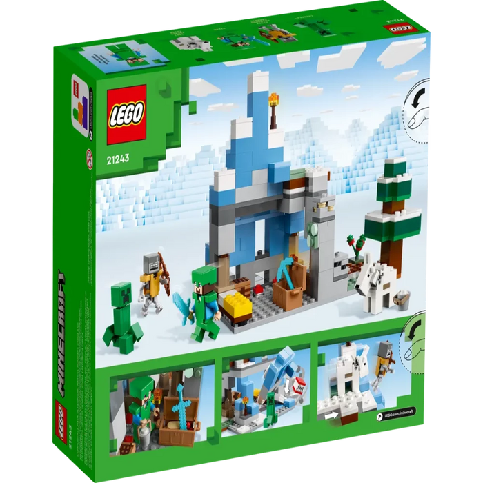LEGO 21243 Minecraft The Frozen Peaks - 304 Pieces-Construction-LEGO-Toycra