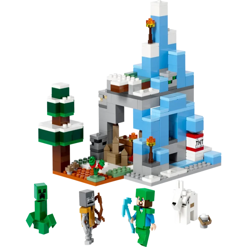 LEGO 21243 Minecraft The Frozen Peaks - 304 Pieces