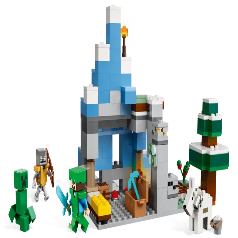 LEGO 21243 Minecraft The Frozen Peaks - 304 Pieces