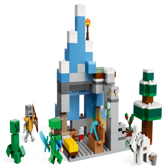 LEGO 21243 Minecraft The Frozen Peaks - 304 Pieces — Toycra