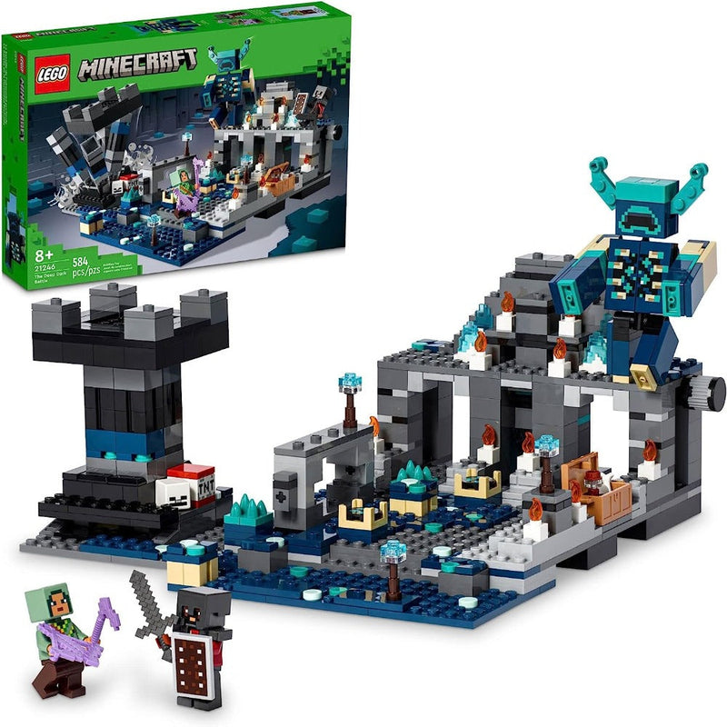 LEGO 21246 Minecraft The Deep Dark Battle - 584 Pieces