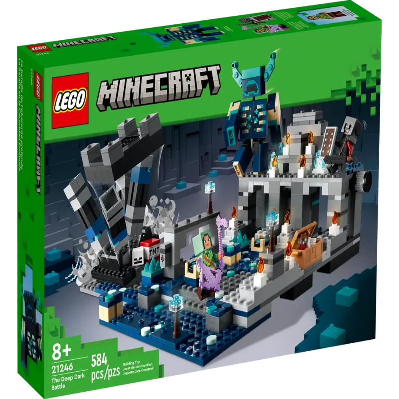 LEGO 21246 Minecraft The Deep Dark Battle - 584 Pieces