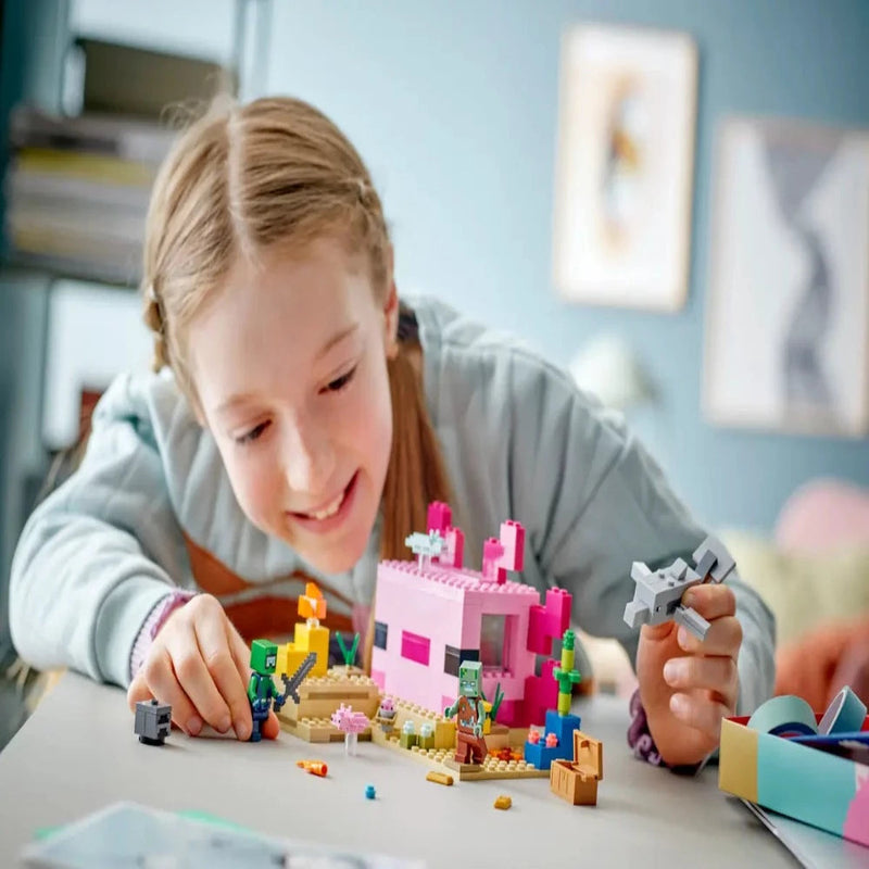 LEGO 21247 Minecraft The Axolotl House