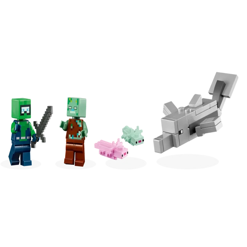 LEGO 21247 Minecraft The Axolotl House