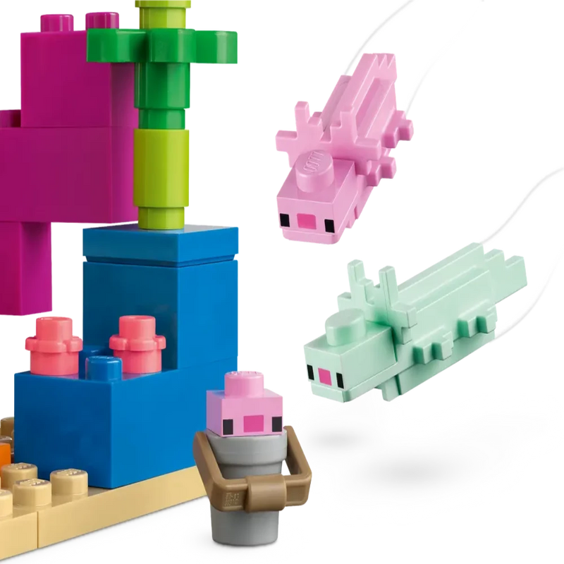 LEGO 21247 Minecraft The Axolotl House