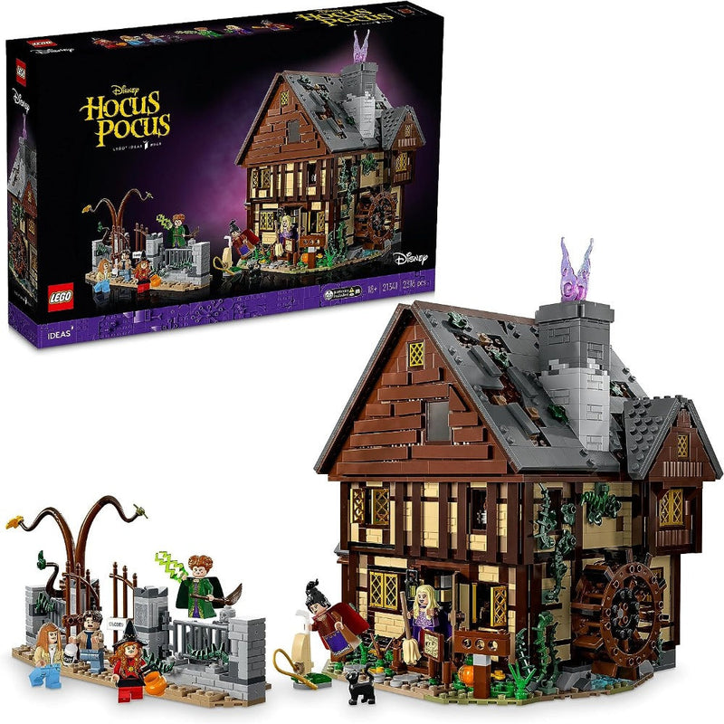 LEGO 21341 Ideas Disney Hocus Pocus The Sanderson Sister's Cottage (2316 Pieces)