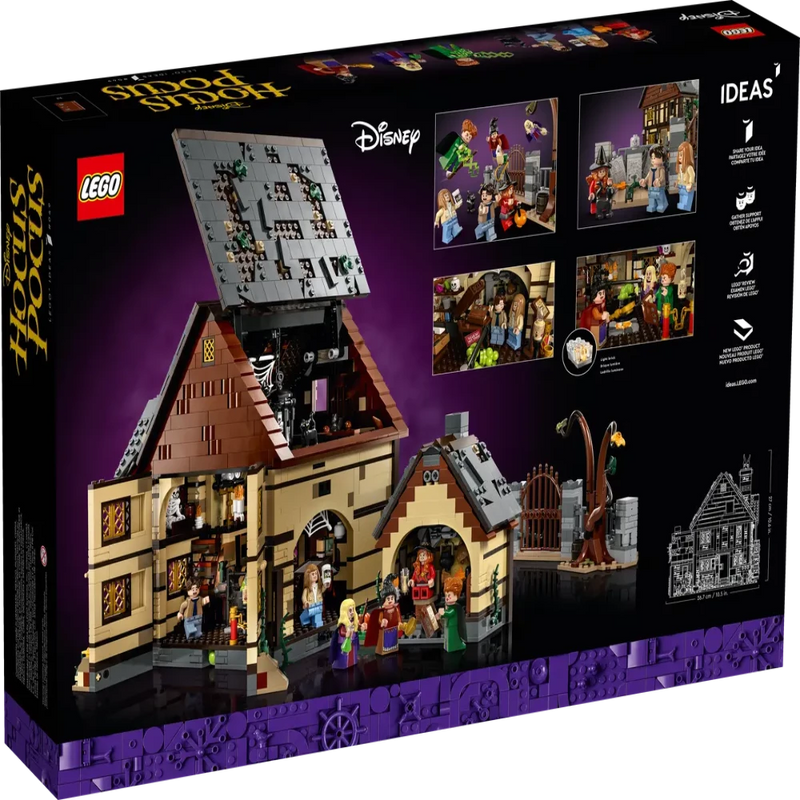 LEGO 21341 Ideas Disney Hocus Pocus The Sanderson Sister's Cottage (2316 Pieces)