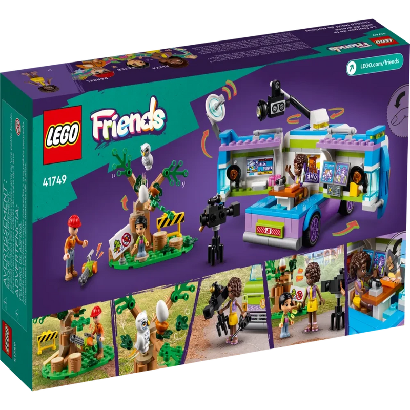 LEGO 41749 Friends Newsroom Van