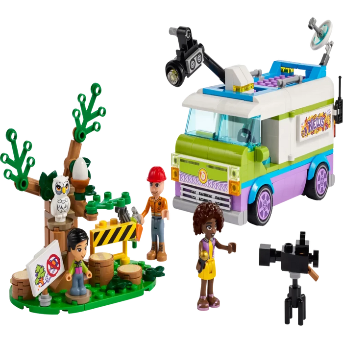 LEGO 41749 Friends Newsroom Van-Construction-LEGO-Toycra