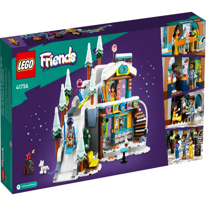 LEGO 41756 Friends Holiday Ski Slope And Cafe-Construction-LEGO-Toycra