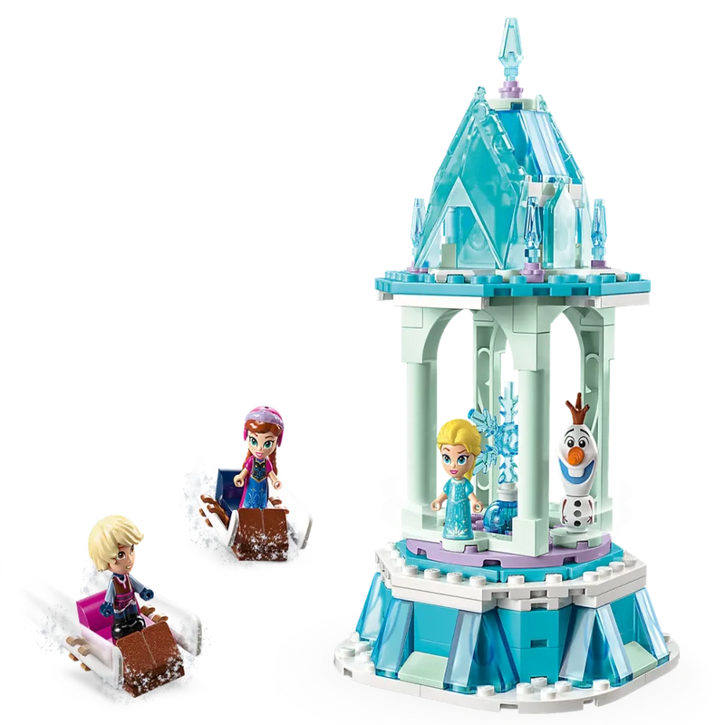 LEGO 43218 Disney Princess Anna And Elsa's Magical Carousel-Construction-LEGO-Toycra