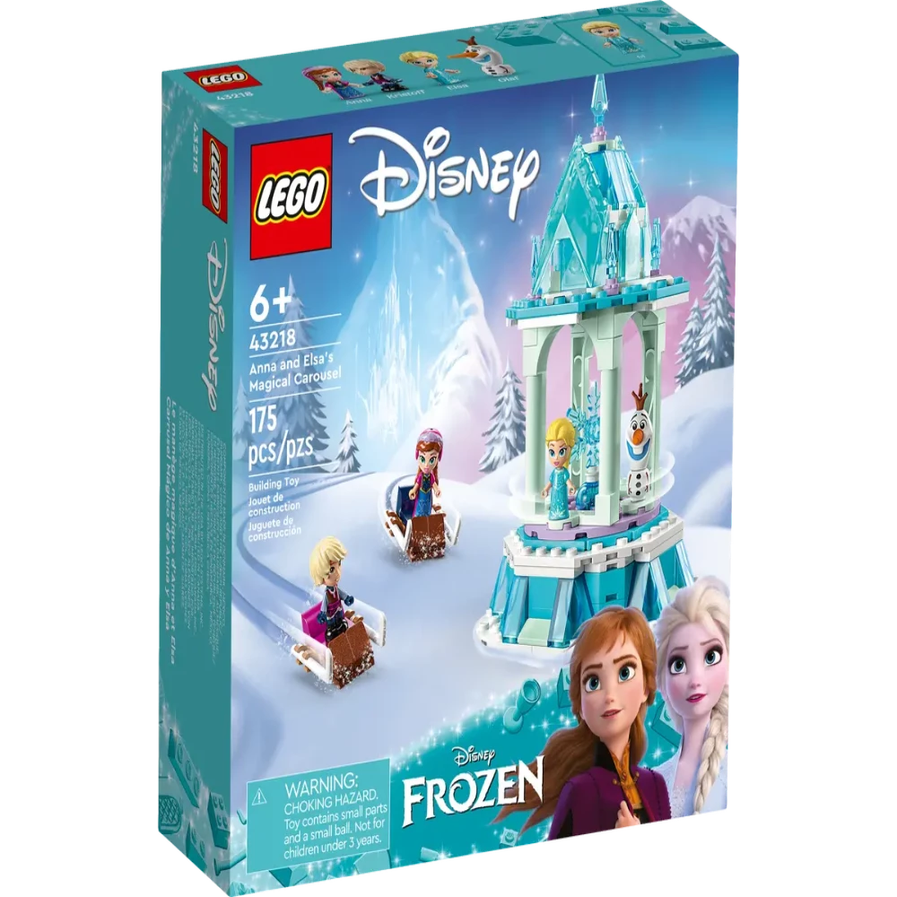 LEGO 43218 Disney Princess Anna And Elsa's Magical Carousel — Toycra