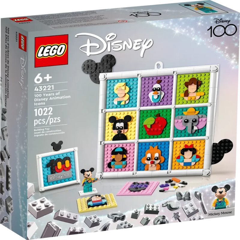 LEGO 43221 Disney 100 Years of Disney Animation Icons