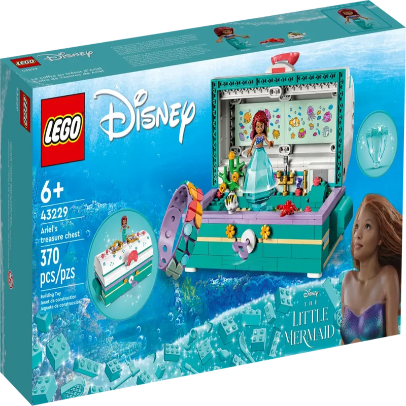 LEGO 43229 Disney Ariels Treasure Chest-Construction-LEGO-Toycra
