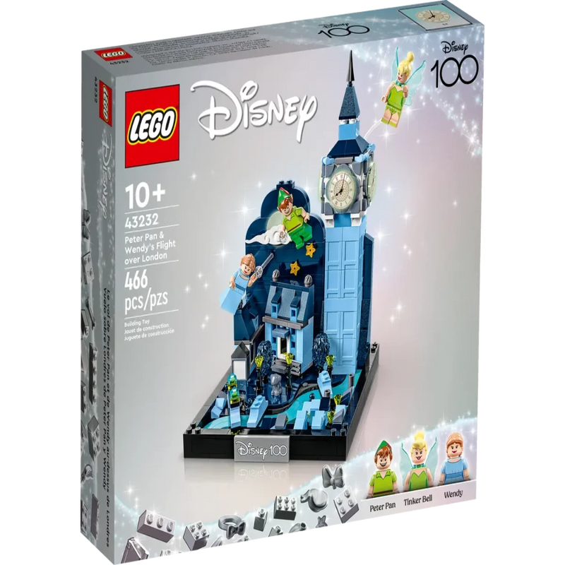 LEGO 43232 Disney Peter Pan & Wendy's Flight Over London (466 Pieces)