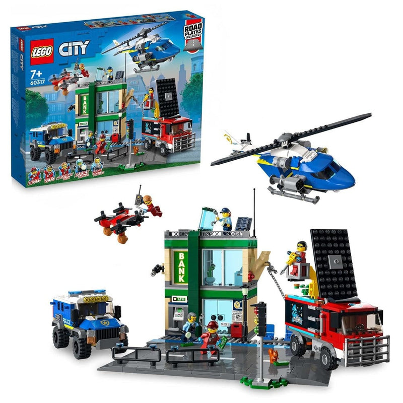 LEGO 60317 City Police Chase At The Bank-Construction-LEGO-Toycra