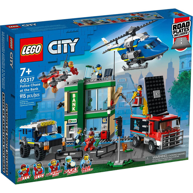 LEGO 60317 City Police Chase At The Bank-Construction-LEGO-Toycra