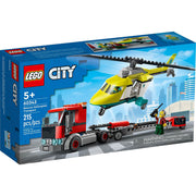 LEGO 60343 City Rescue Helicopter Transport -215 Pieces