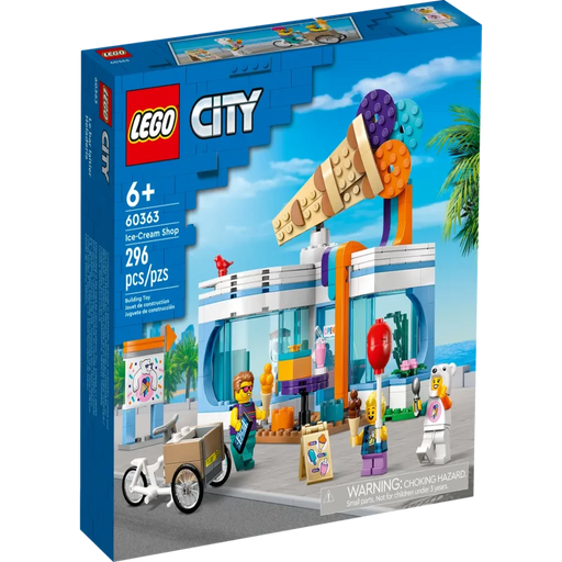 LEGO 60363 City Ice-Cream Shop-Construction-LEGO-Toycra