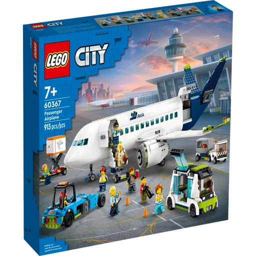 LEGO 60367 City Passenger Airplane (913 Pcs)-Construction-LEGO-Toycra