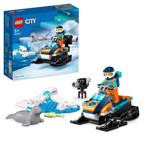 LEGO 60376 City Arctic Explorer Snowmobile-Construction-LEGO-Toycra