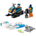 LEGO 60376 City Arctic Explorer Snowmobile-Construction-LEGO-Toycra