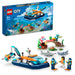 LEGO 60377 City Explorer Diving Boat (182 Pieces)-Construction-LEGO-Toycra