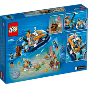 LEGO 60377 City Explorer Diving Boat (182 Pieces)