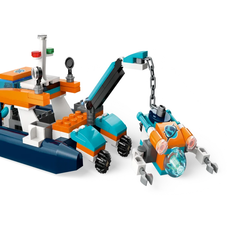 LEGO 60377 City Explorer Diving Boat (182 Pieces)