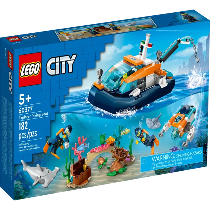 Lego 60377 City Explorer Diving Boat
