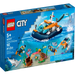 LEGO 60377 City Explorer Diving Boat (182 Pieces)-Construction-LEGO-Toycra