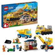 LEGO 60391 City Construction Trucks And Wrec (235 Pieces)
