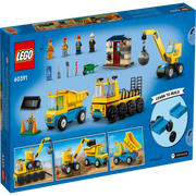 LEGO 60391 City Construction Trucks And Wrec (235 Pieces)