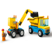 LEGO 60391 City Construction Trucks And Wrec (235 Pieces)
