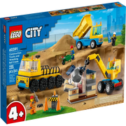 LEGO 60391 City Construction Trucks And Wrec (235 Pieces)