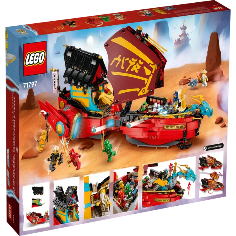 LEGO 71797 Ninjago Destiny's Bounty-Race Against Time (1739 Pieces)
